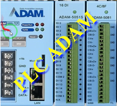 ارتباط با PLC های آدام و آلن بردلی