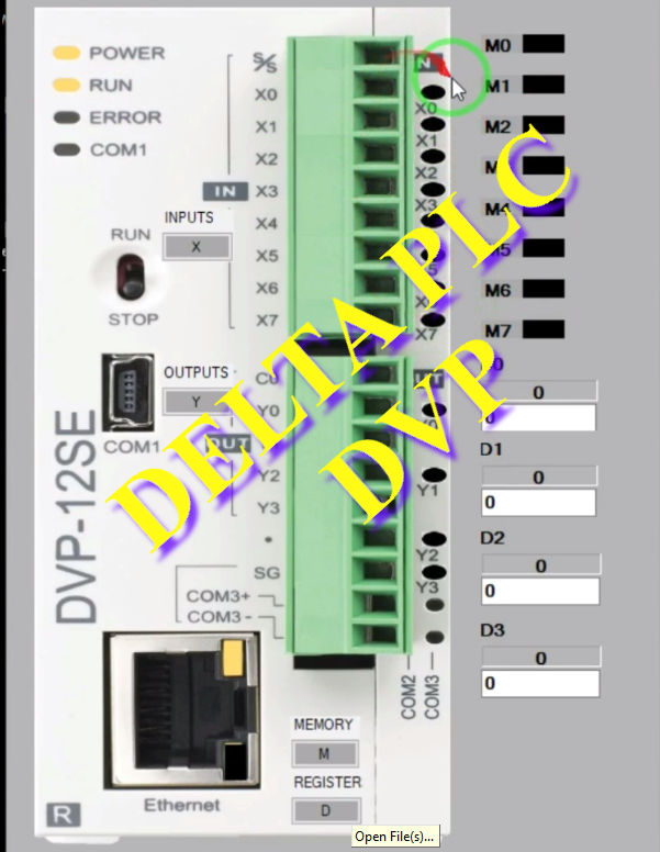 ارتباط با PLC های دلتا